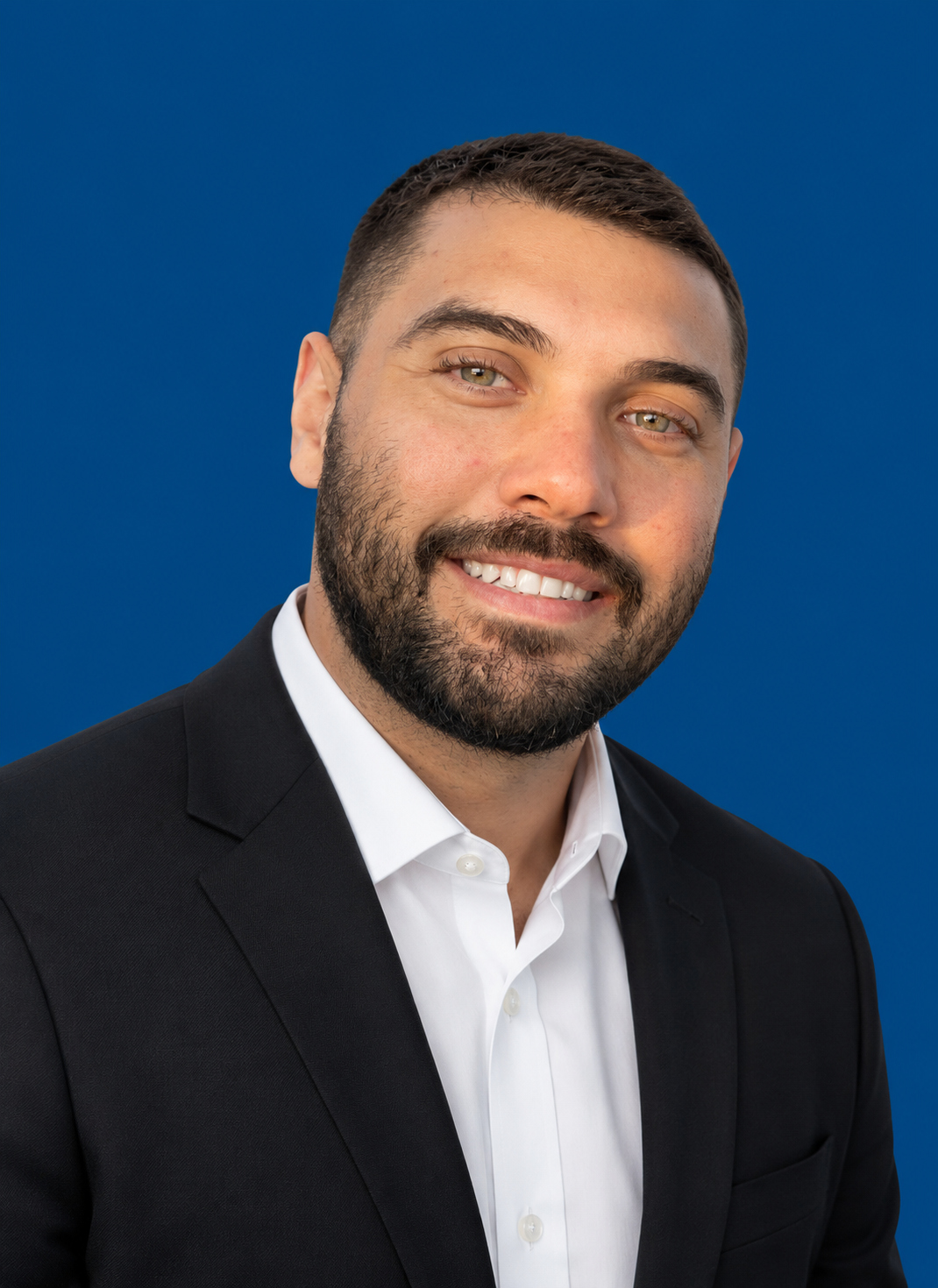 Professional corporate portrait of [Your Name], business expert, for the About Us page